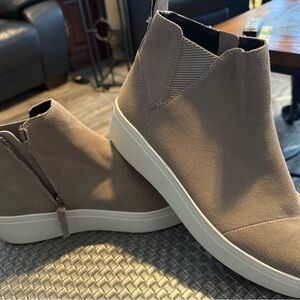 Toms Men's Taupe High-Top Sneakers